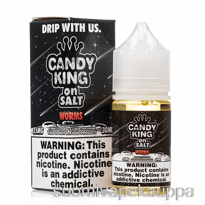 Vape Suomi Worms - Candy King On Salt - 30ml 35mg